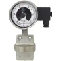 Wika Differential Pressure Gauge With Switch Contacts, DPGS43.100, DPGS43.160, For The Process Industry, All-Metal Media Chamber